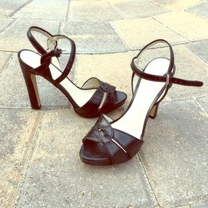 Black Nine West heels